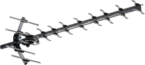 High performance UHF Yagi with inbuilt LTE filter to reject interference from Phone Towers